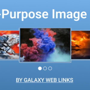 Multipurpose Image Slider