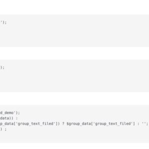 ACF PHP Code Generator